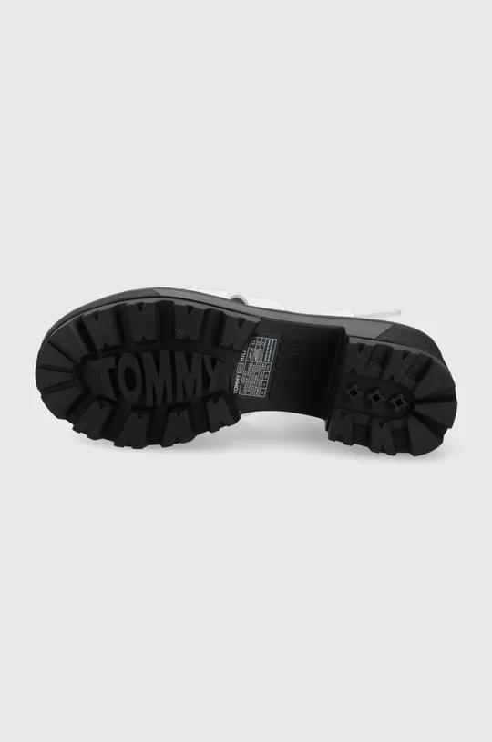 Kožené sandále Tommy Jeans Dámsky