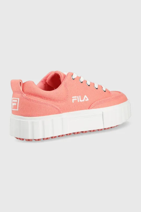 Πάνινα παπούτσια Fila Sandblast ροζ