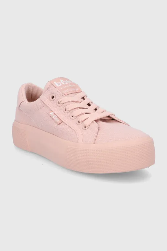 Πάνινα παπούτσια Lee Cooper ροζ