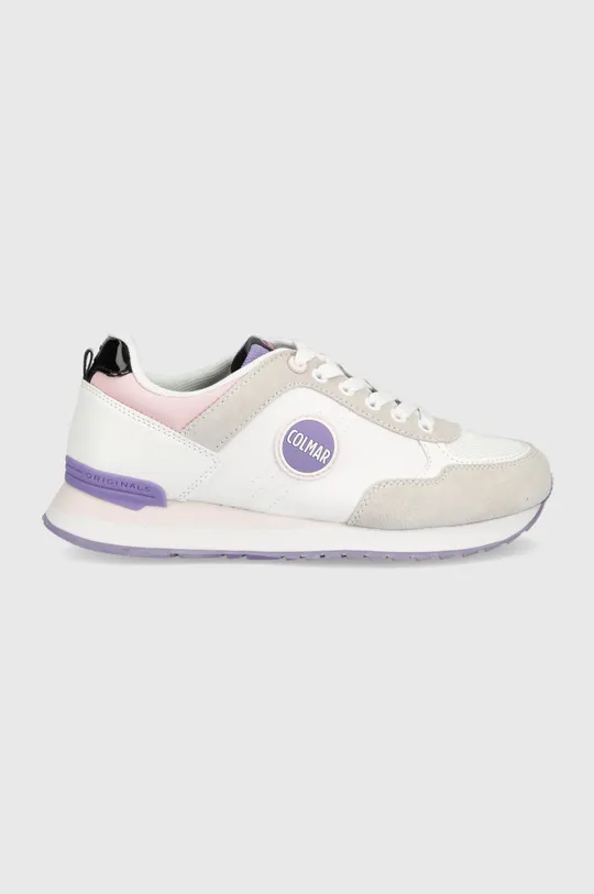 multicolor Colmar sneakersy white-blush pink-purple Damski