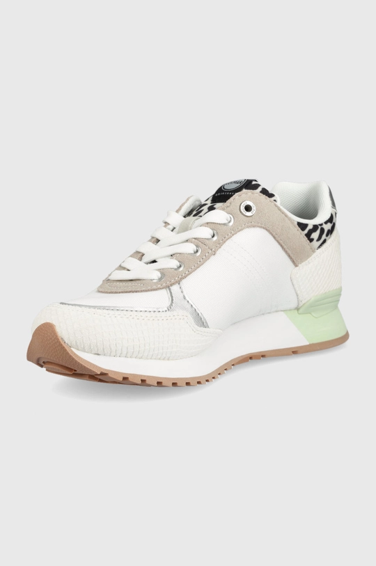 Colmar sneakersy off white-lt green-lt blue Cholewka: Materiał syntetyczny, Materiał tekstylny, Skóra zamszowa, Wnętrze: Materiał tekstylny, Podeszwa: Materiał syntetyczny