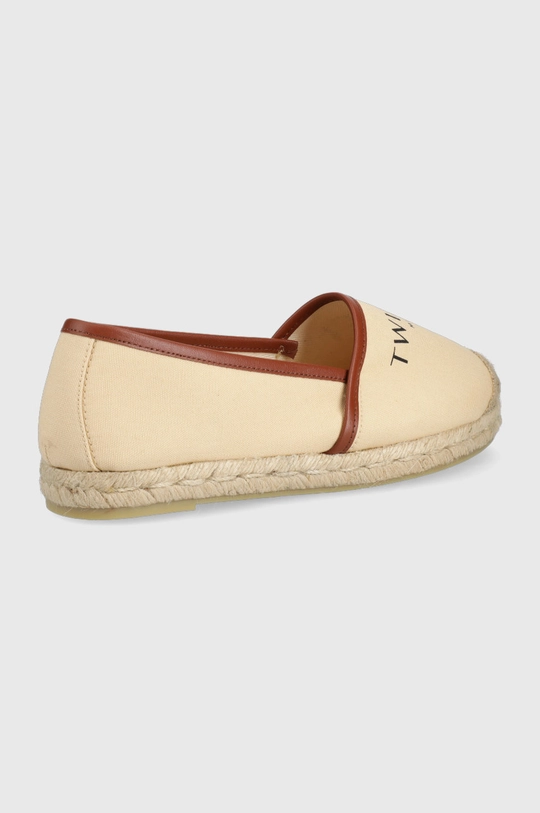 Twinset espadryle beżowy