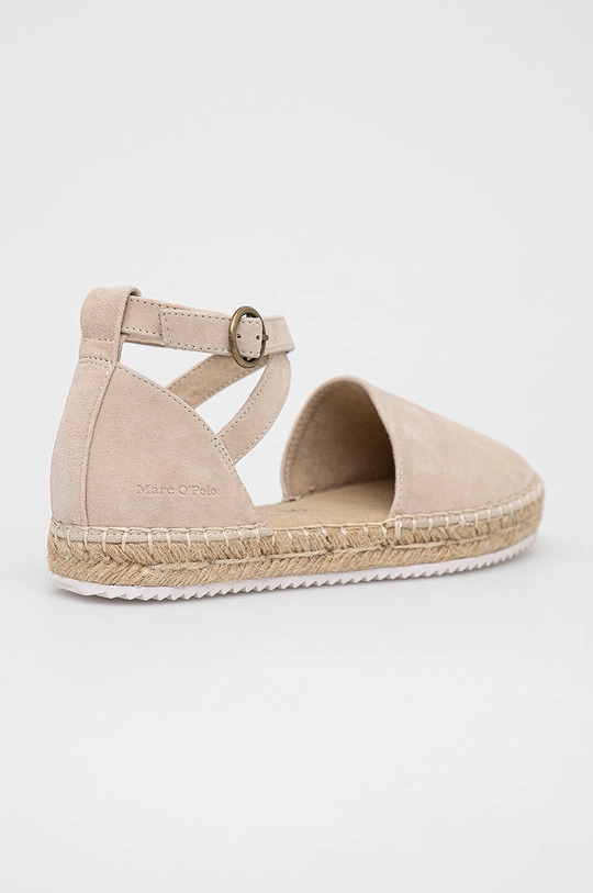 Semišové espadrilky Marc O'Polo Gem béžová