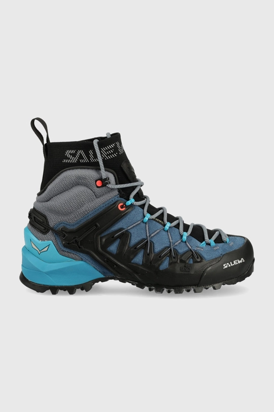 niebieski Salewa buty Wildfire Edge Mid GTX Damski