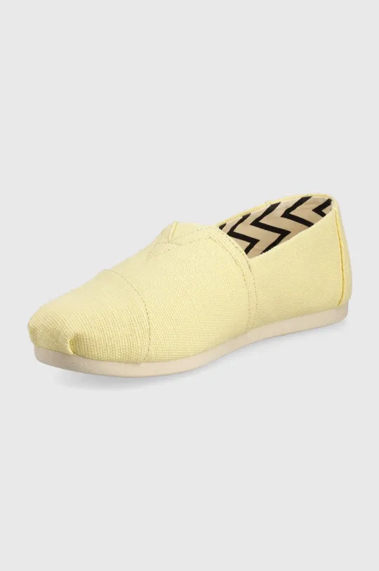 żółty Toms espadryle Alpargata