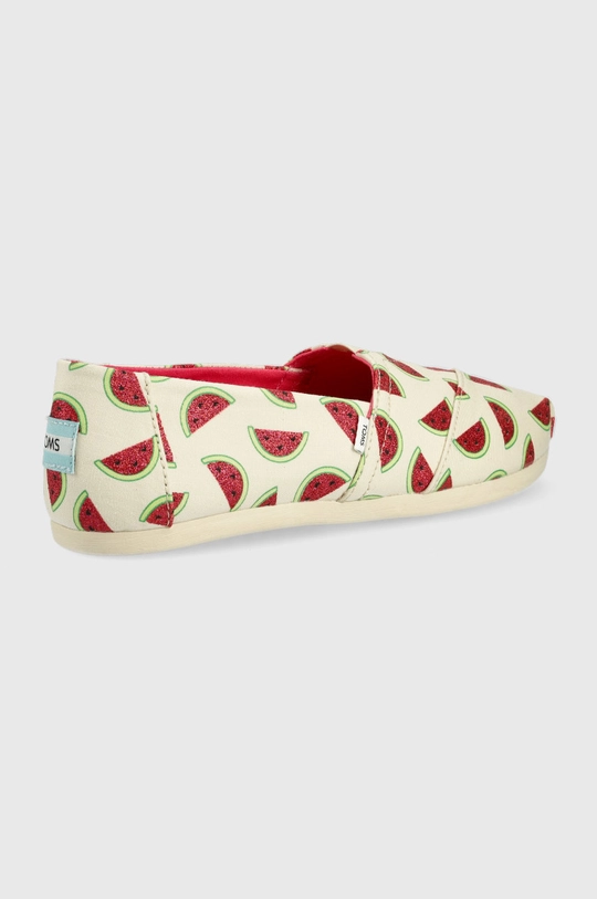 Toms espadrilles Alpargata bézs