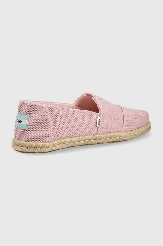 Espadrilky Toms Alpargata Rope ružová