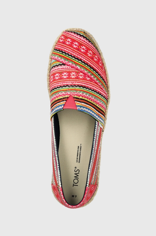 барвистий Еспадрилі Toms Alpargata Rope