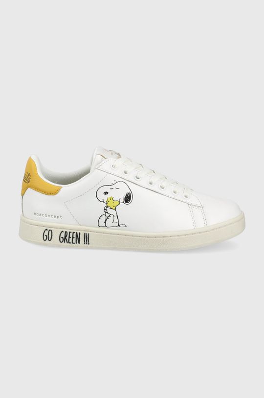 alb MOA Concept pantofi Snoopy Gallery De femei