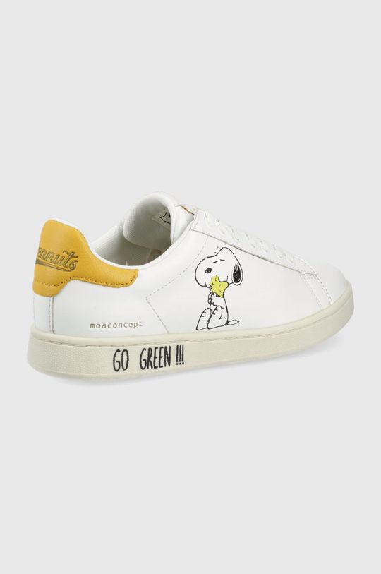 MOA Concept pantofi Snoopy Gallery alb