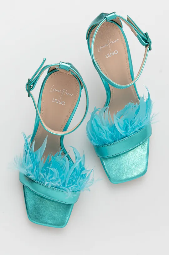 modrá Kožené sandále Liu Jo Camelia Leonie Hanne