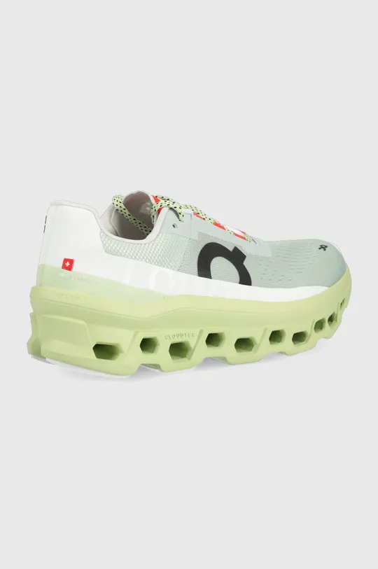 Παπούτσια για τρέξιμο On-running Cloudmonster πράσινο
