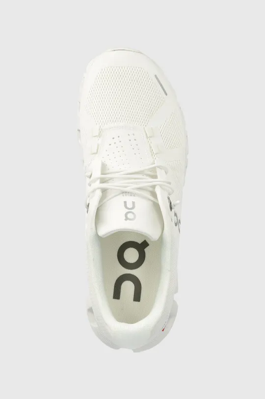 white On-running running shoes cloud 5