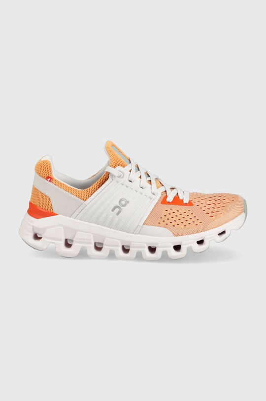 orange On-running running shoes Cloudswift Women’s