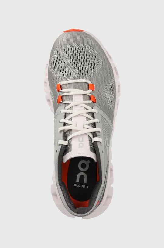 gray On-running running shoes Cloud X