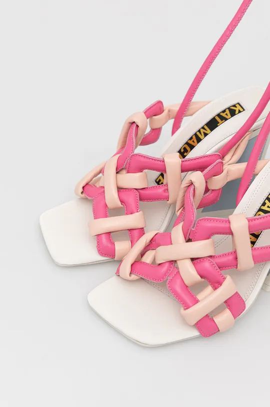 růžová Kožené sandály Kat Maconie Monira