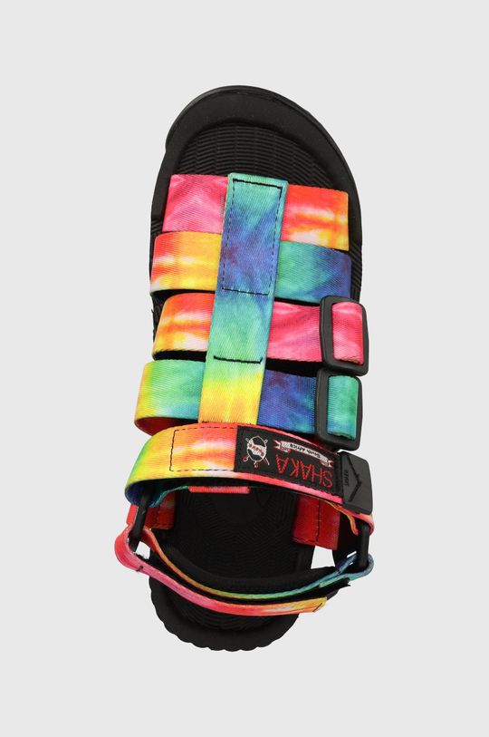 multicolor Shaka sandały