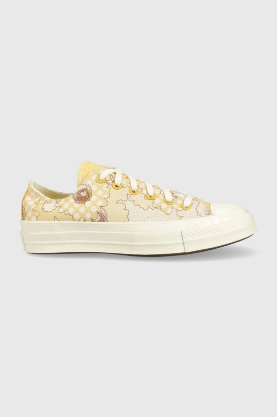 beige Converse plimsolls CHUCK 70 OX Women’s