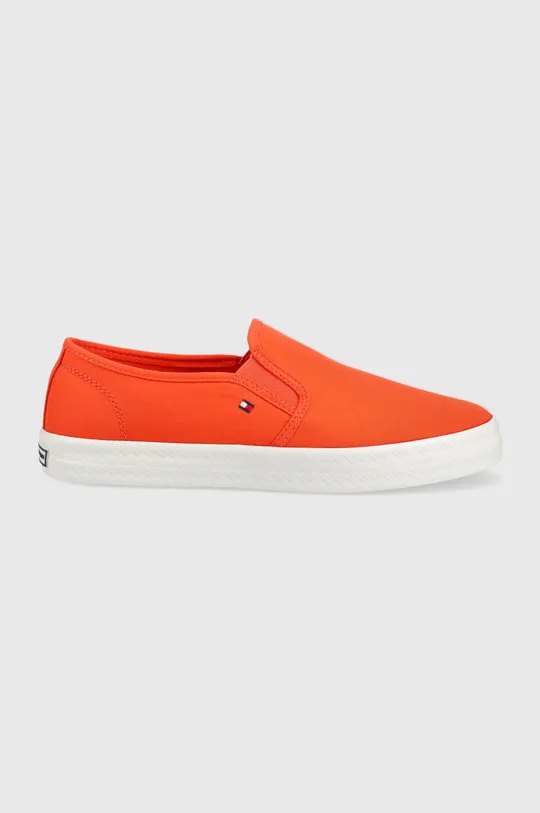 πορτοκαλί Πάνινα παπούτσια Tommy Hilfiger Γυναικεία