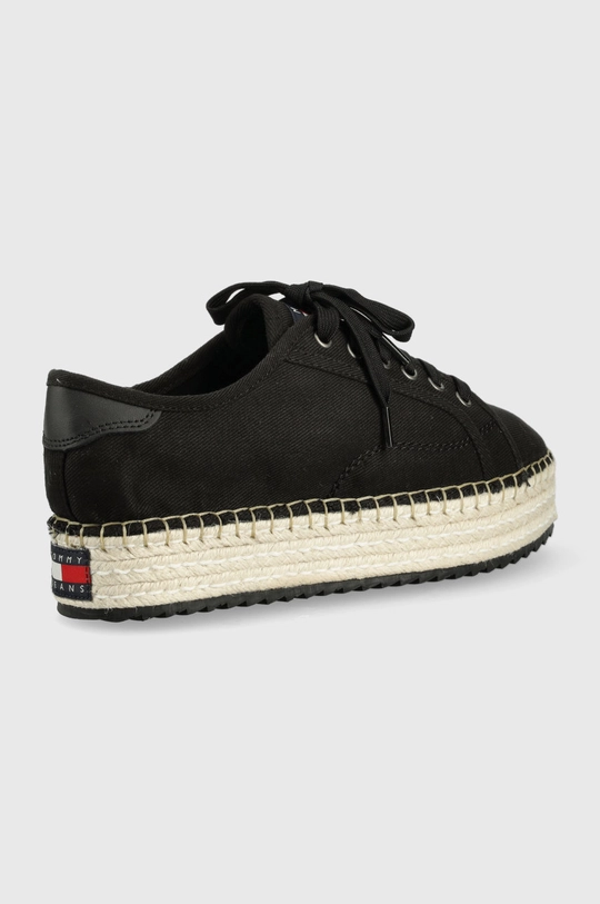 Espadrilky Tommy Jeans čierna