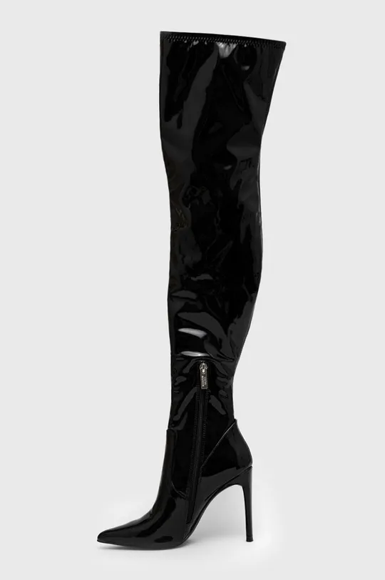 Vysoké čižmy Steve Madden Ailani čierna