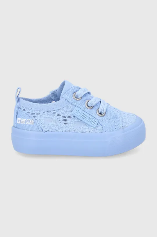 μπλε Παιδικά πάνινα παπούτσια Big Star Για κορίτσια
