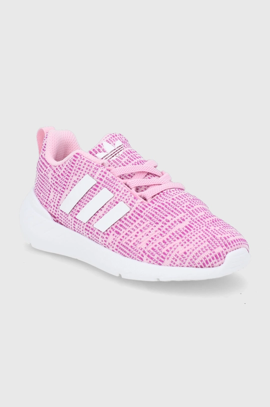 Παιδικά παπούτσια adidas Originals Swift Run ροζ