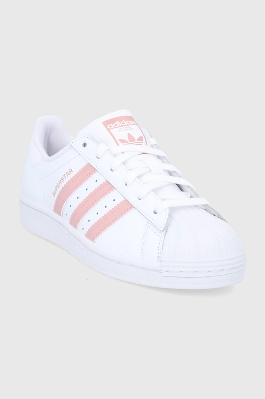 Παιδικά παπούτσια adidas Originals Superstar λευκό