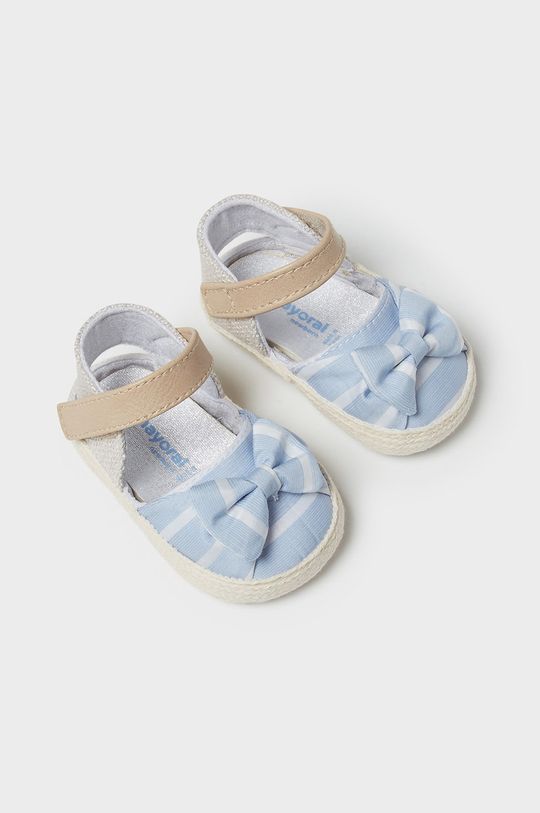 Dětské boty Mayoral Newborn světle modrá