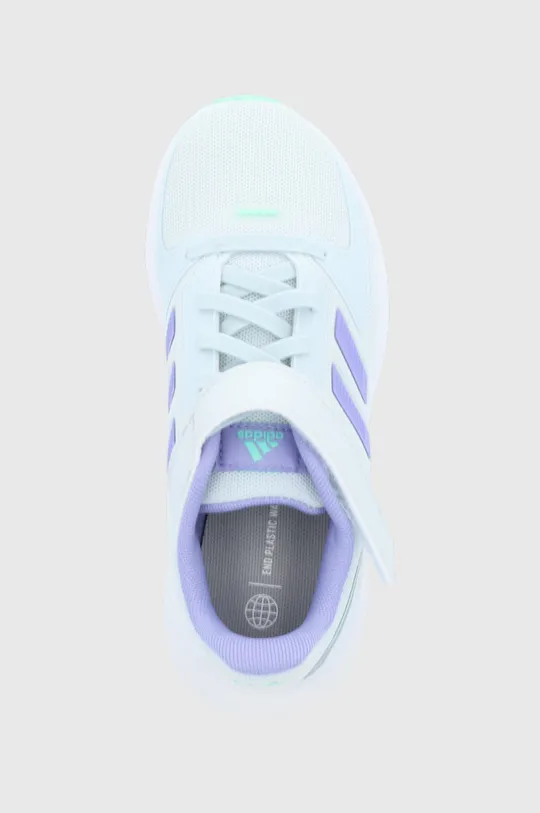 фиолетовой Детские ботинки adidas Runfalcon