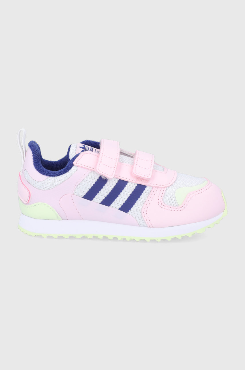 różowy adidas Originals buty dziecięce ZX 700 HD GY3751 Dziewczęcy