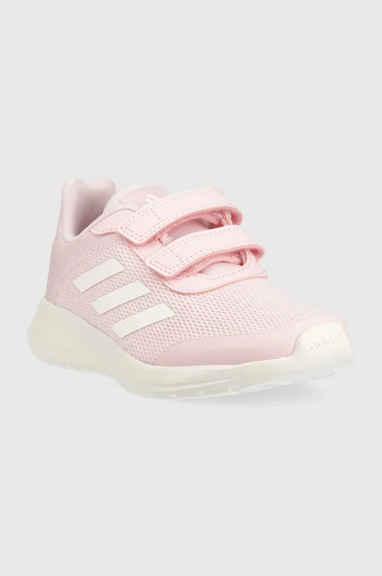 Дитячі черевики adidas Tensaur Run рожевий