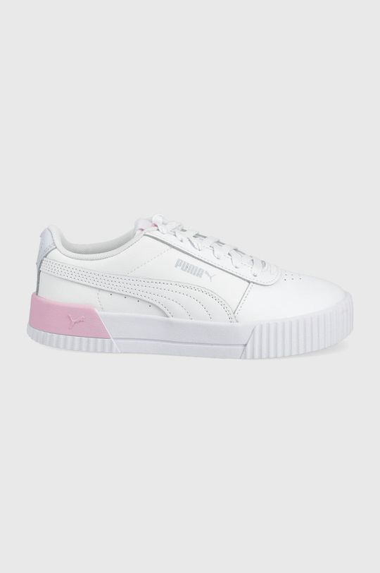 biela Detské topánky Puma 370677. Dievčenský