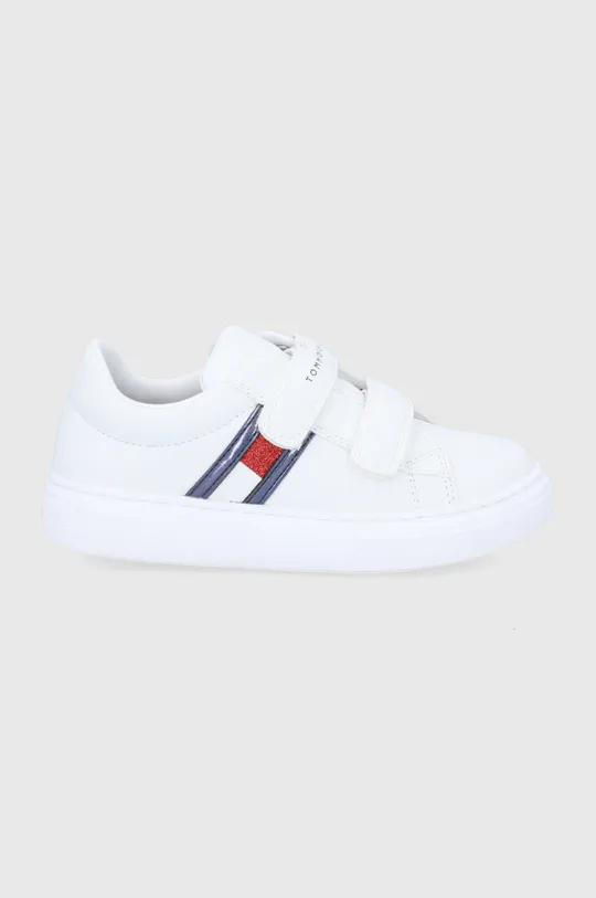 biały Tommy Hilfiger buty dziecięce Dziewczęcy