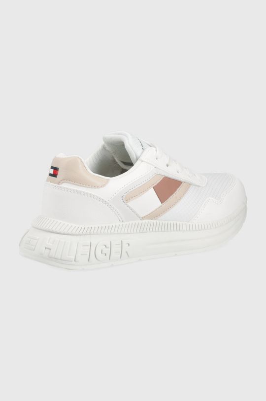 Tommy Hilfiger sneakers pentru copii alb
