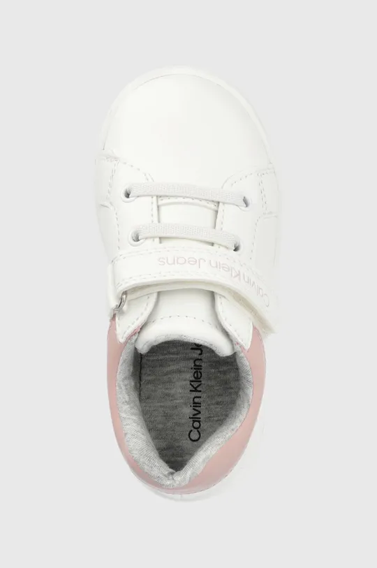 biały Calvin Klein Jeans sneakersy dziecięce V1A9.80174.24.29