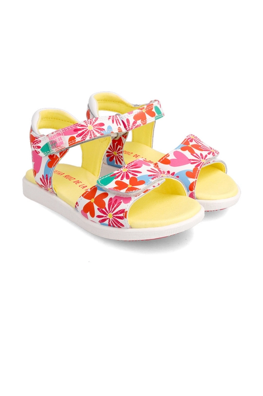 Agatha Ruiz de la Prada sandały skórzane dziecięce multicolor