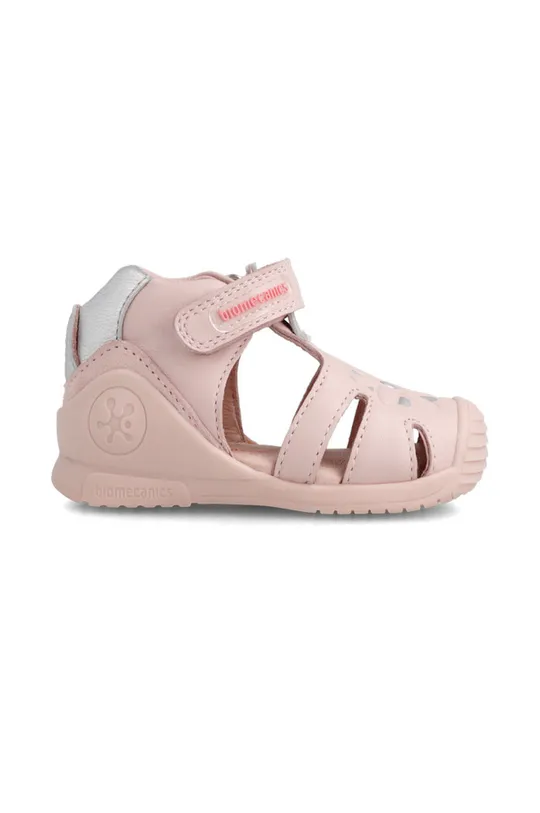 розовый Детские кожаные сандалии Biomecanics Для девочек