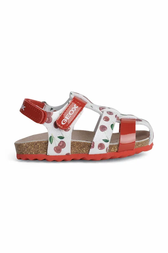 červená Detské sandále Geox Dievčenský