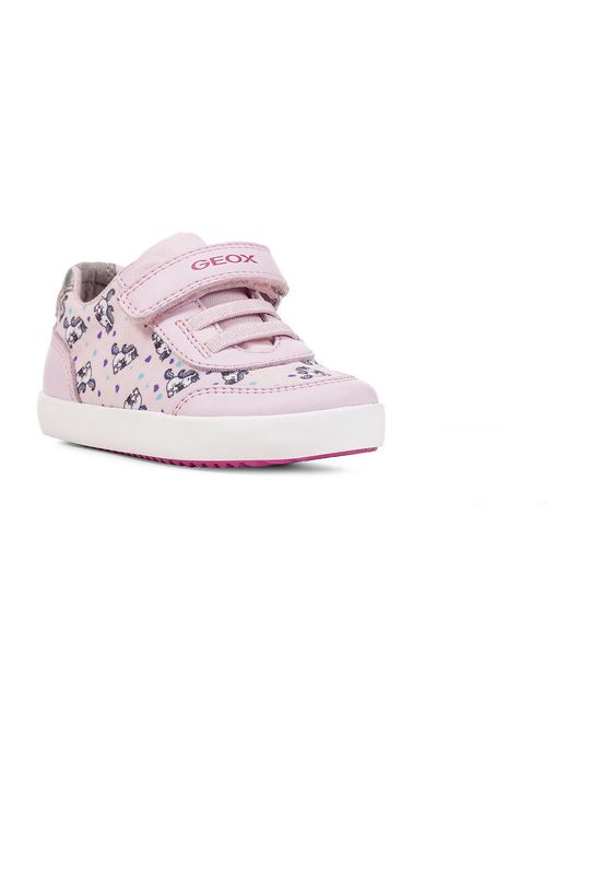 pastelowy różowy Geox sneakersy dziecięce Dziewczęcy