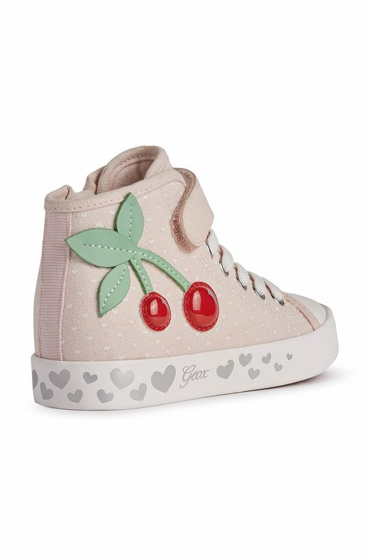 pastelově růžová Dětské boty Geox