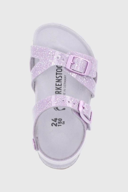 lila Birkenstock gyerek szandál