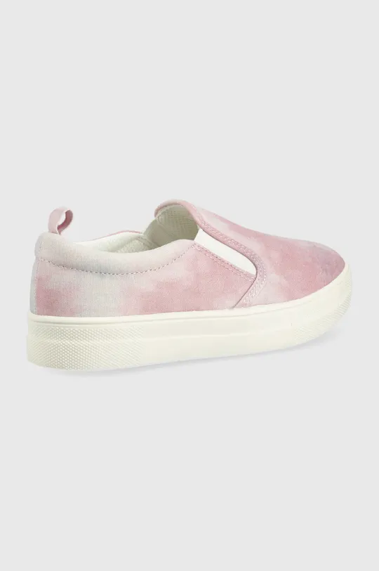 Παιδικά πάνινα παπούτσια GAP ροζ