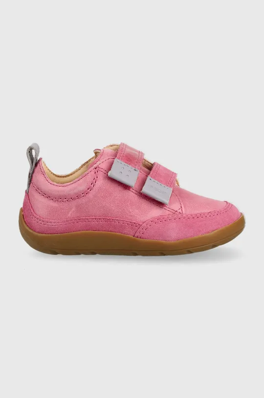 ροζ Παιδικά sneakers σουέτ Geox Για κορίτσια