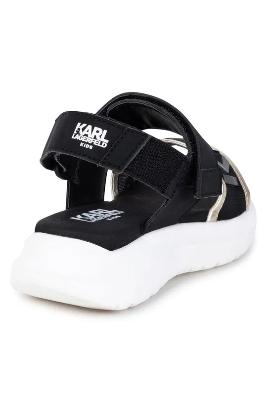 Dječje sandale Karl Lagerfeld crna