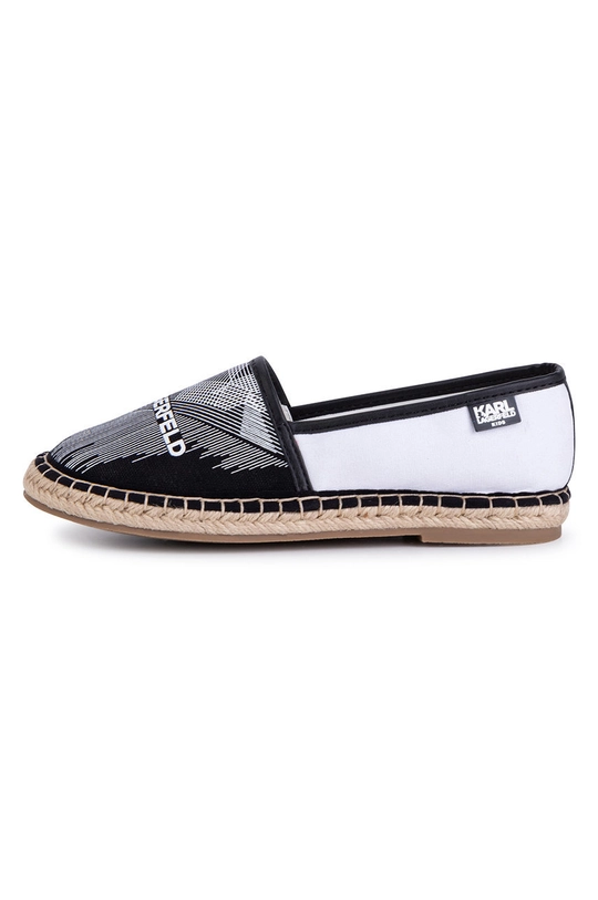 Karl Lagerfeld espadryle dziecięce Z19071.36.37 Dziewczęcy