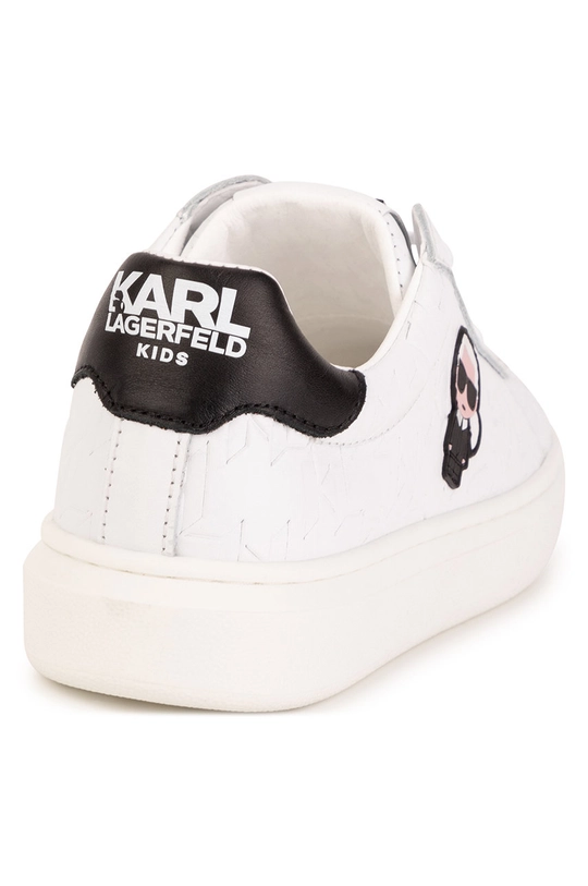 Karl Lagerfeld buty skórzane dziecięce Z19076.33.35 Cholewka: Skóra naturalna, Wnętrze: Materiał syntetyczny, Podeszwa: Materiał syntetyczny