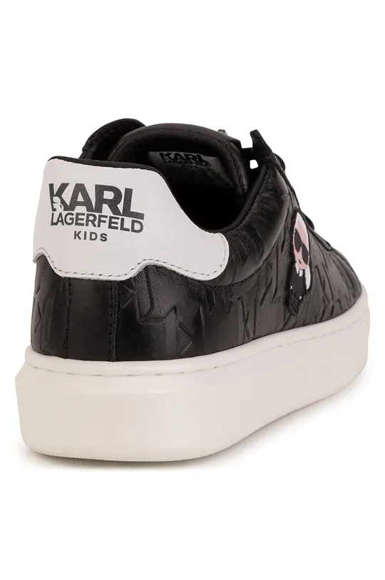 Karl Lagerfeld buty skórzane dziecięce Z19076.33.35 Cholewka: Skóra naturalna, Wnętrze: Materiał syntetyczny, Podeszwa: Materiał syntetyczny