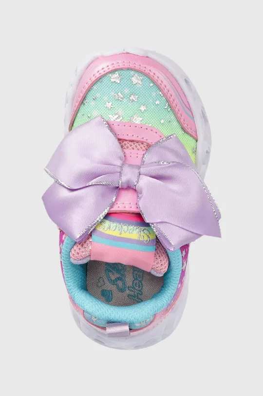 multicolor Skechers buty dziecięce All About Bows