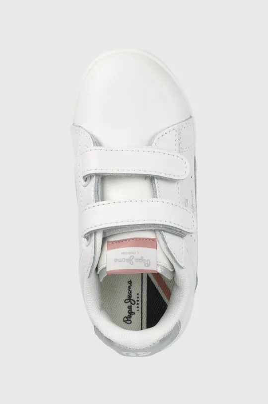 λευκό Παιδικά δερμάτινα αθλητικά παπούτσια Pepe Jeans Lambert Classic